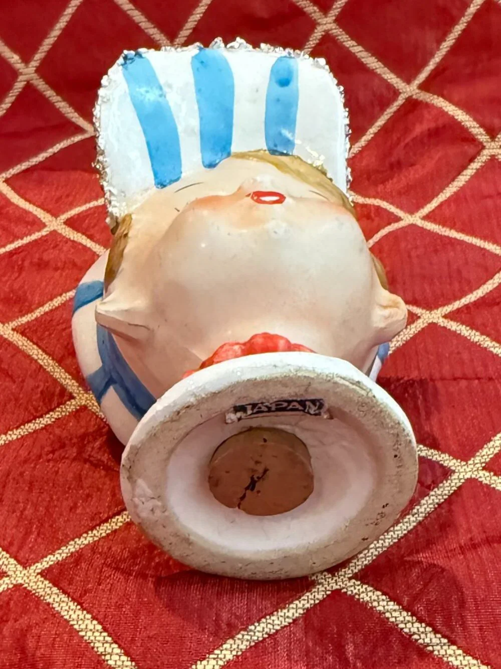 Vintage Boy Head Salt Shaker